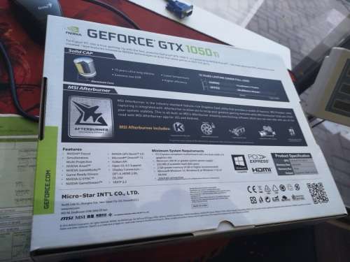 ***BRAND NEW***MSI GEFORCE GTX 1050Ti*OC EDITION*4gb gddr5*DIRECTX12*DUAL FANS*